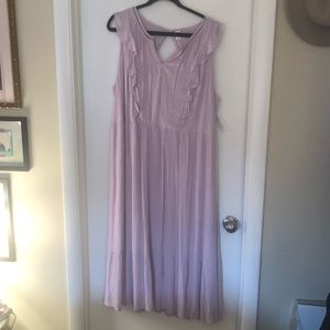 NWT Lavender Old Navy Midi Length Dress XXL